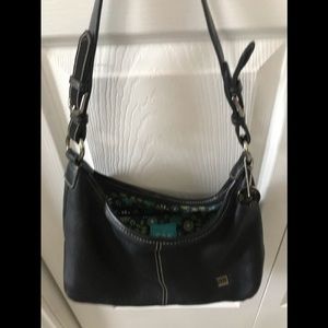 Black leather ‘The Sak’ bag